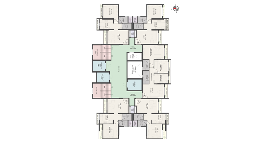 Sangles Trinity  Floor Plans